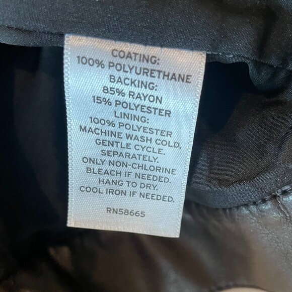 Nordstrom Brown Leather Jacket - Picture 7 of 7